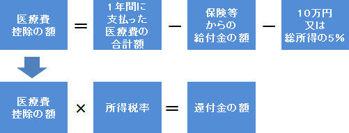 医療控除の式