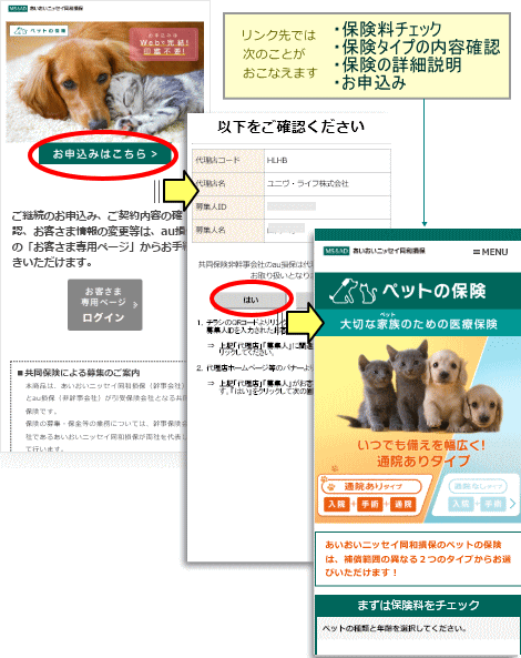 ペット保険の詳しい説明はこちらからどうぞ