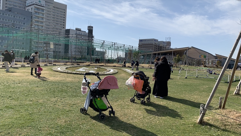 リディアランス上町台から一駅　休日の散策にてんしばがおすすめです